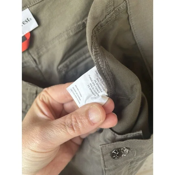 Pacific Crest Men's LG Green Jogger Chino Pants Cargo Tencel Cotton Spandex - Picture 6 of 6